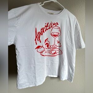 Universal Thread Goods Co. size Large adult shirt “Aperitivo” Italy summer